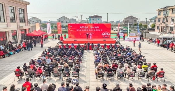 庵东镇志愿服务推进月启动